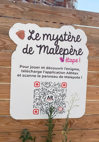 Photo de l'étape 1 de l'enquête immersive de Malepère
